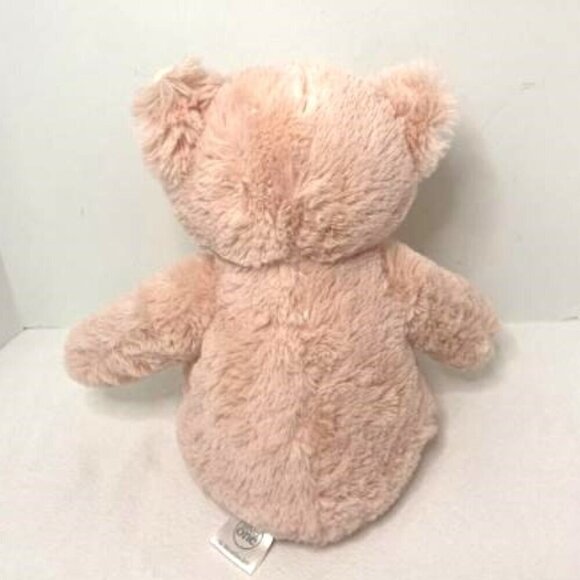 Silver One Pink Owl Bird Bear Stuffed Animal Plush Toy - Picture 4 of 8